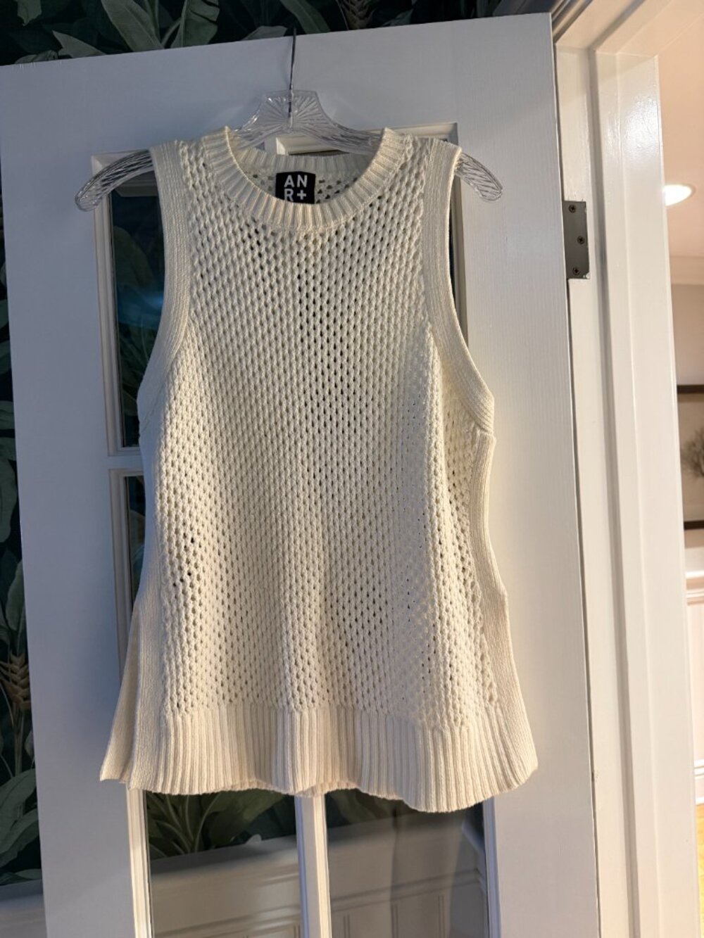 Alp N Rock Creme Crochet Vest